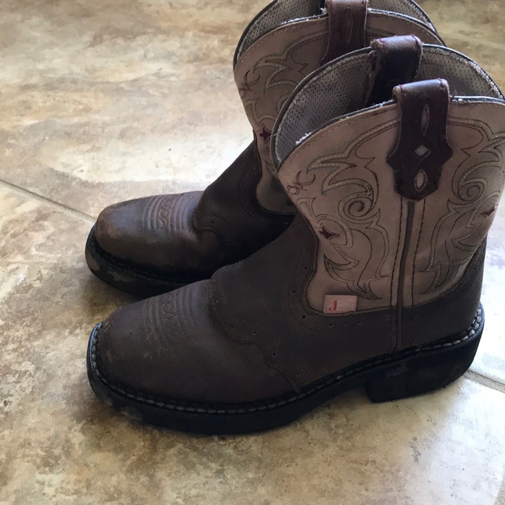 Justin cowgirl boots